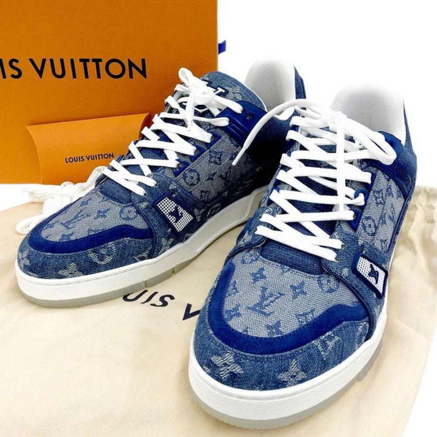 LOUIS VUITTON（ルイ・ヴィトン） モノグラム デニム LVトレイナー