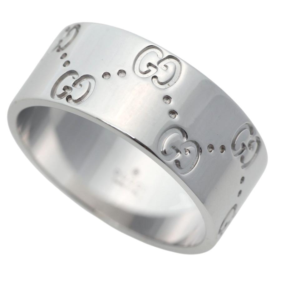 GUCCI（グッチ） 約10.0g インターロッキングG アイコン リング 指輪