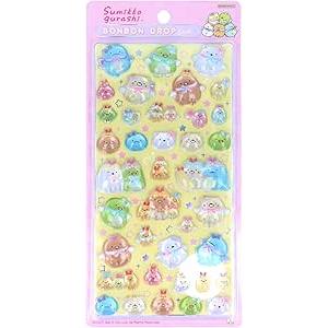 サンスター文具 すみっコぐらし グッズ シール ボンボンドロップシール