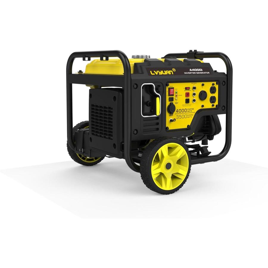 インバーター発電機 正弦波 非常用電源 防音型 4000W 4KVA YF4000i