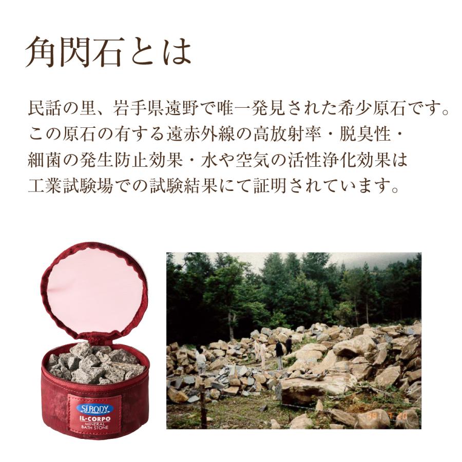 入浴剤 お風呂に入れる石 イルコルポ ミネラルバスストーン 600g 2個