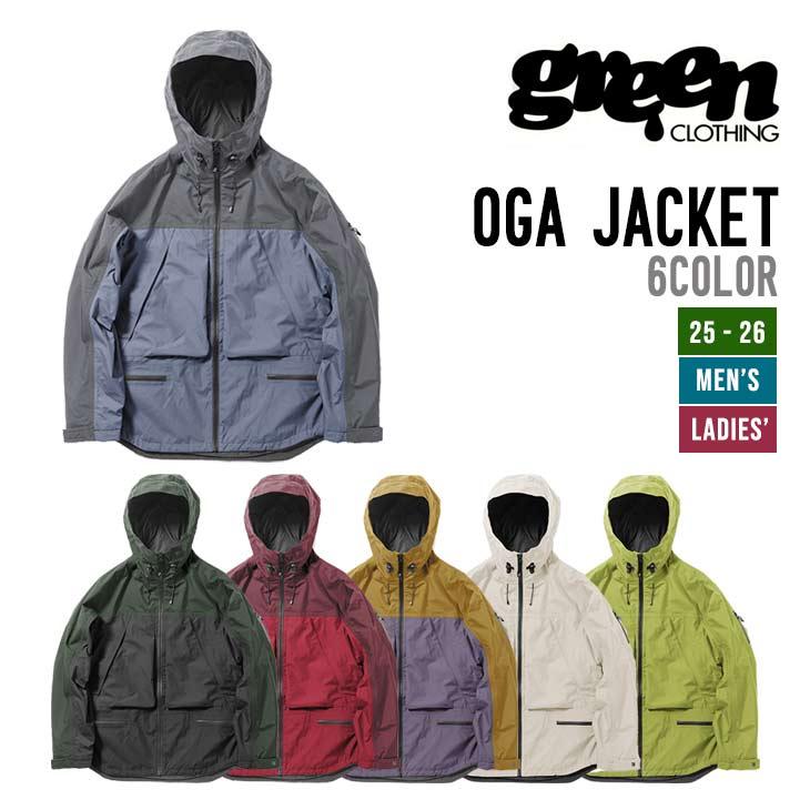GREEN CLOTHING グリーンクロージング 25-26 OGA JACKET オガ