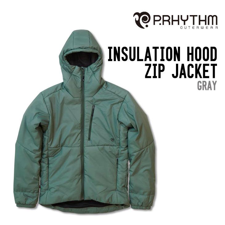 P.RHYTHM プリズム INSULATION HOOD ZIP JACKET インサレーション