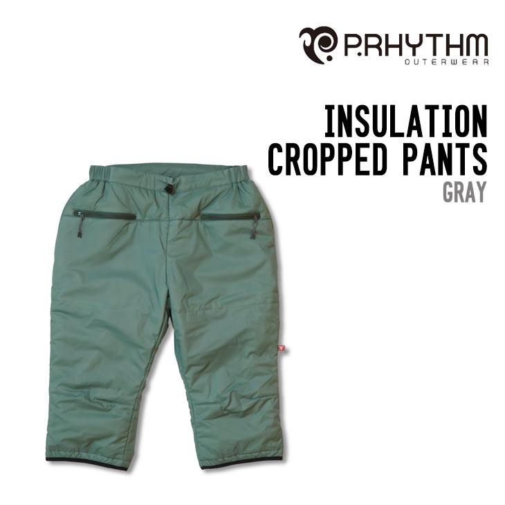 P.RHYTHM プリズム INSULATION CROPPED PANTS インサレーション