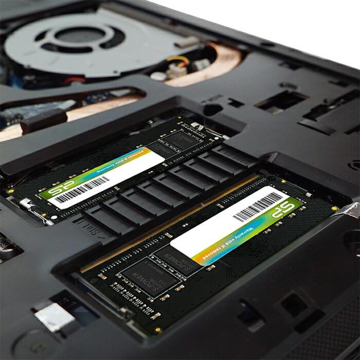 Silicon Power（シリコンパワー） pcメモリ 32gb 16gb x 2 ノート PC用