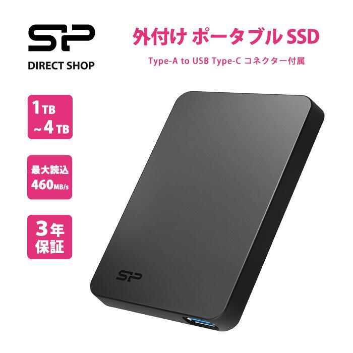 Silicon Power（シリコンパワー） SSD 外付けssd 4TB Gen 1 Type-A to