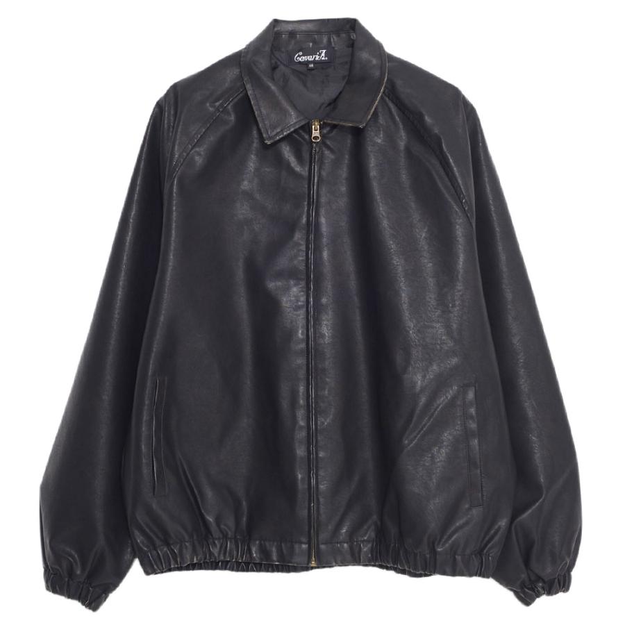 CavariA（キャバリア） レザージャケット メンズ 革ジャン ボンバー