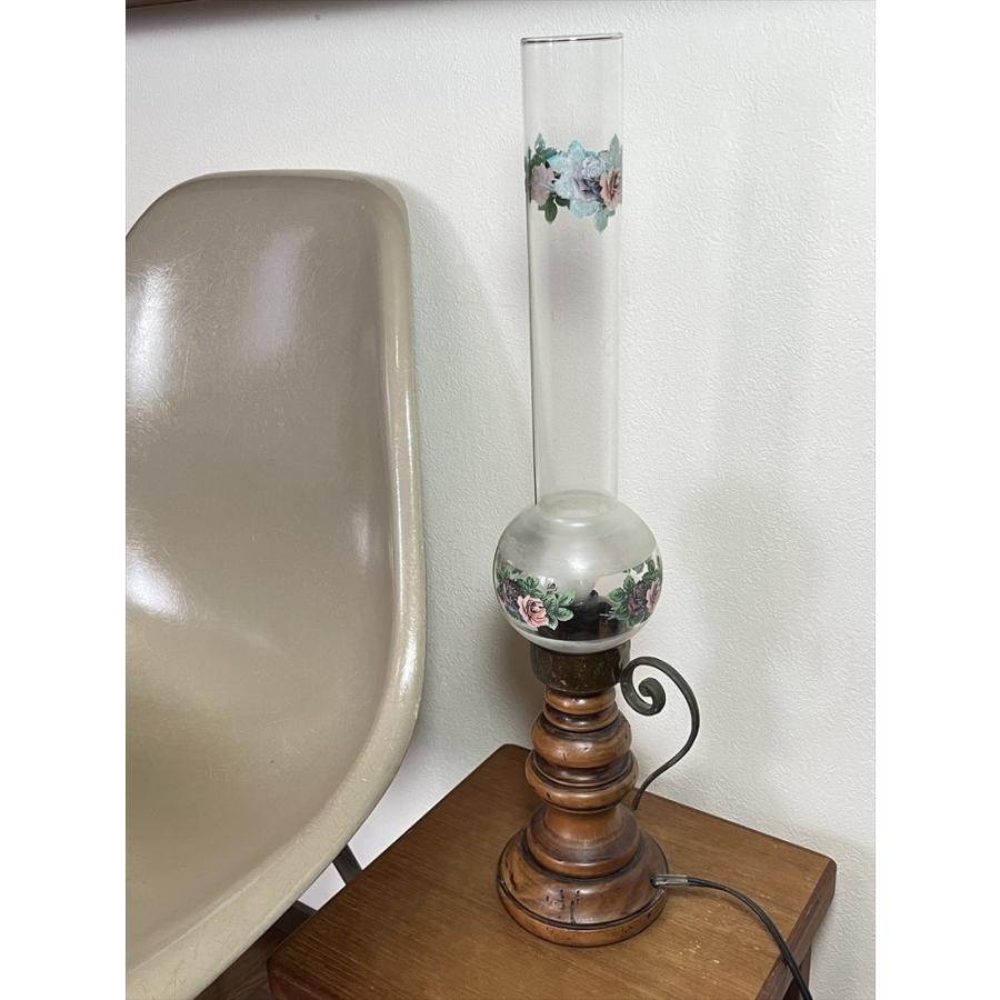 ヴィンテージ 昭和レトロ 家電 ガラスシェード スタンドライト 間接