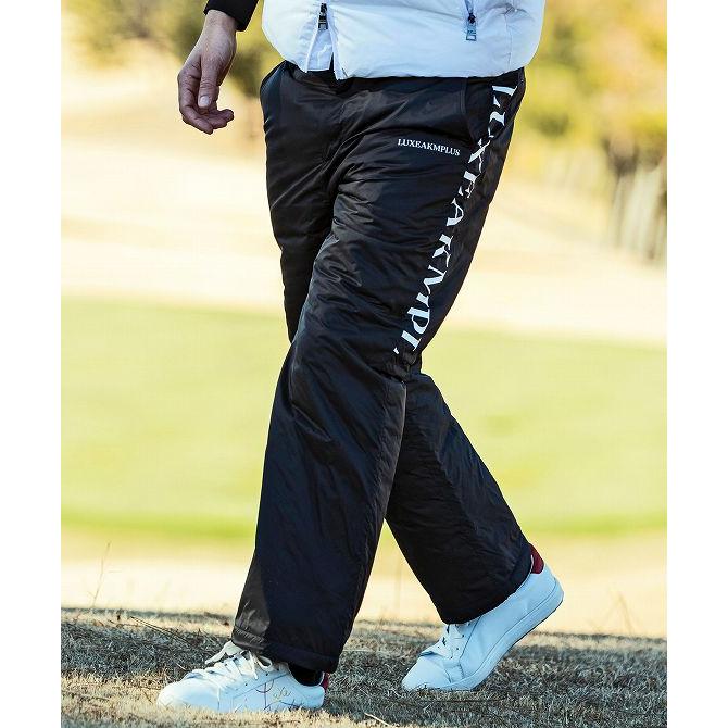 新品 LUXE AKM PLUS サイドロゴ スーパーストレッチパンツ LUXE AKM