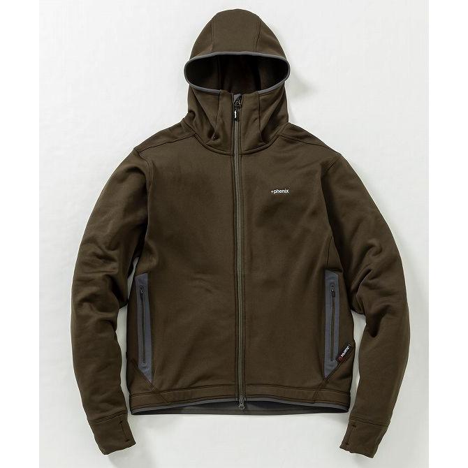 phenix（プラスフェニックス） POWER STRETCH ZIP UP HOODY パワー