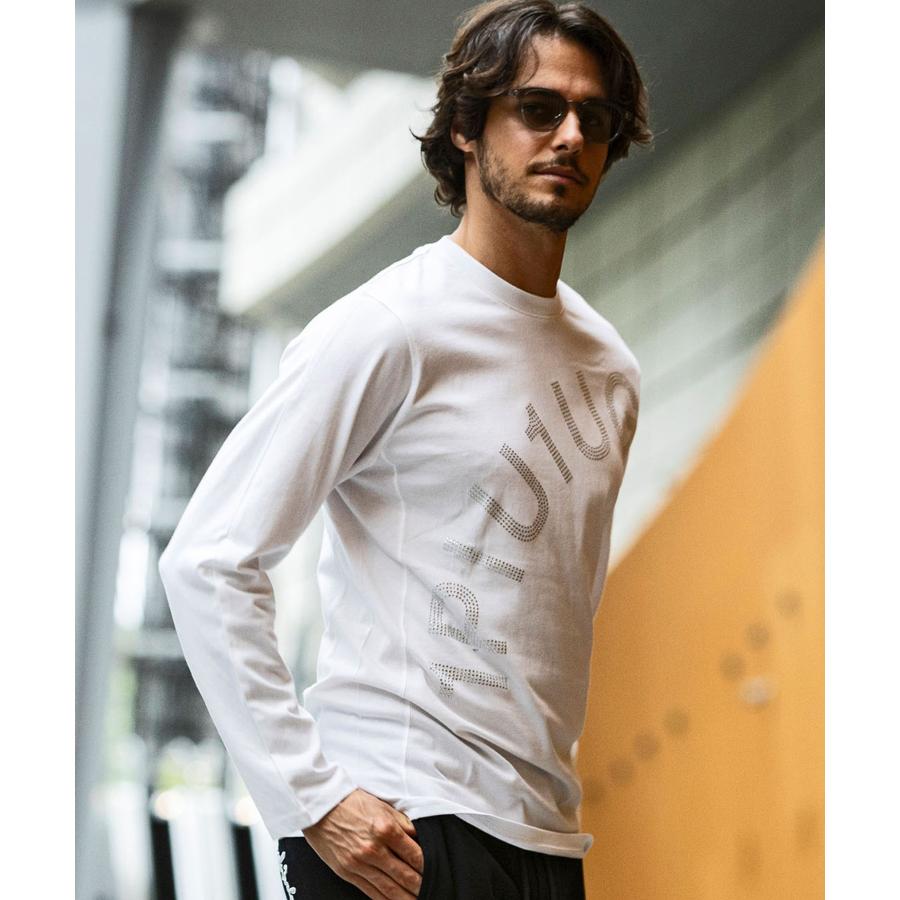 1PIU1UGUALE3 RELAX ウノピゥウノウグァーレトレ ラインストーン ロゴ