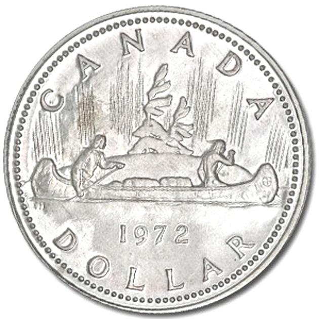 ヴィンテージ】『カナダ 1ドル銀貨 ボイジャー』原産国 カナダ 銀含有