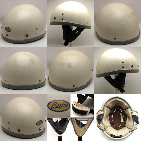 BUCO（ブコ） 送料無料 純正チンカップ付 60's BUCO SPARTAN WHITE
