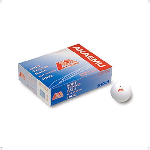 LUCENT（ルーセント） ソフトテニスボール アカエム 試合球 ホワイト 1
