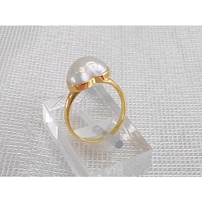 TASAKI（タサキ） マベパール リング K18 ハート 指輪 カジュアル 最