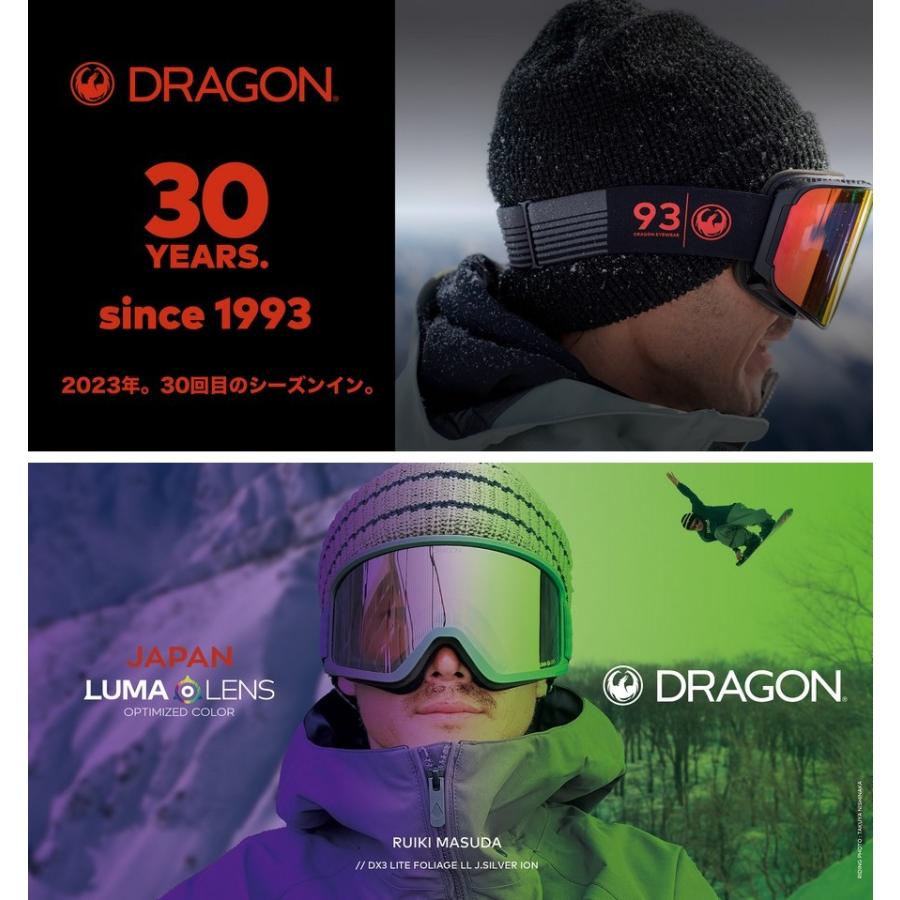 ドラゴン DRAGON ゴーグル DX3 RIPPER LL J.Red Ion 23/24