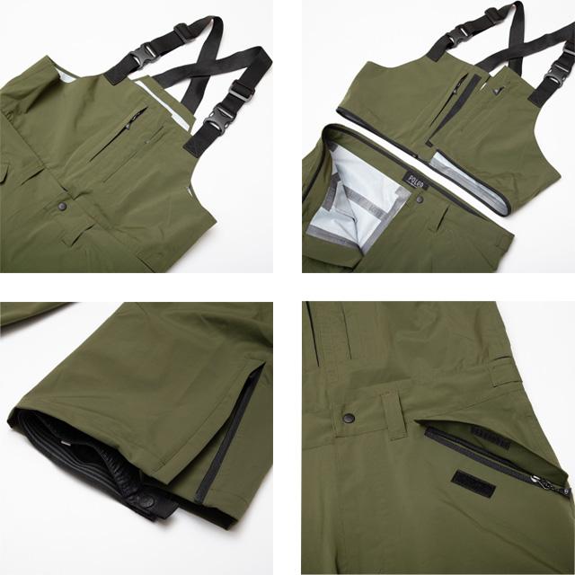 スノーボード AFDICEGEAR POLeR M65 jacket Bib pants POLeR（ポーラー） AFDICEGEAR × POLeR 3.0L M65 STORM PROOF JACKET