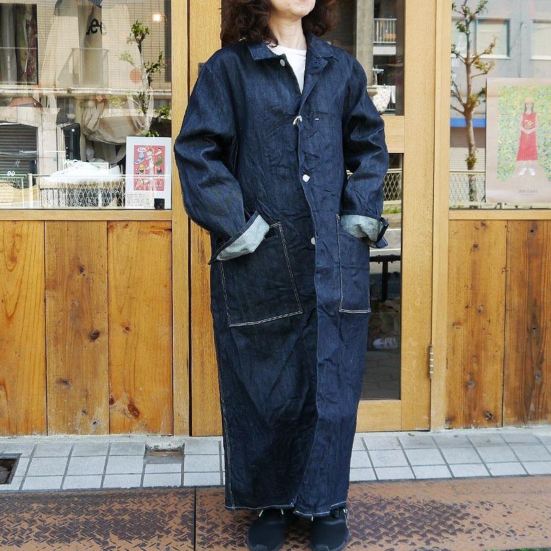 デニムマッドネス ロングコート コート デニムコート 日本製