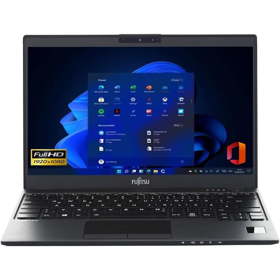LIFEBOOK U 爆買 極軽極薄FUJITSU U937 □MS Office 2021 / Win11/Core