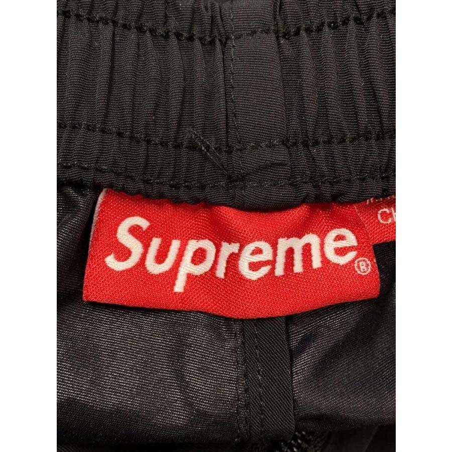 Supreme◇Full Zip Baggy Warm Up Pant/ナイロンパンツ/L/ブラック