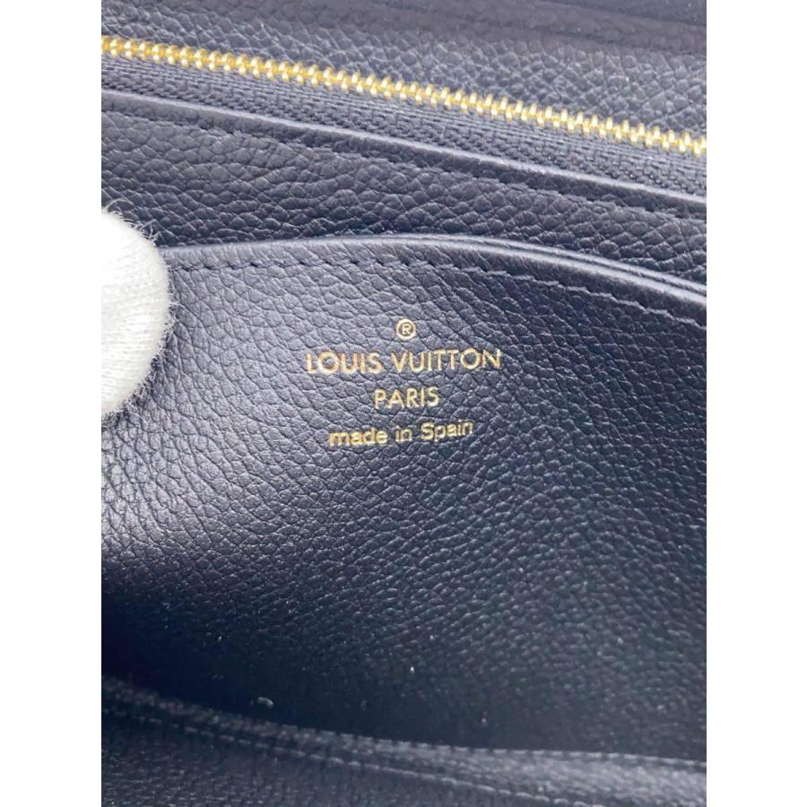 LOUIS VUITTON◇アンプラントジッピーウォレット/長財布/レザー/BLK
