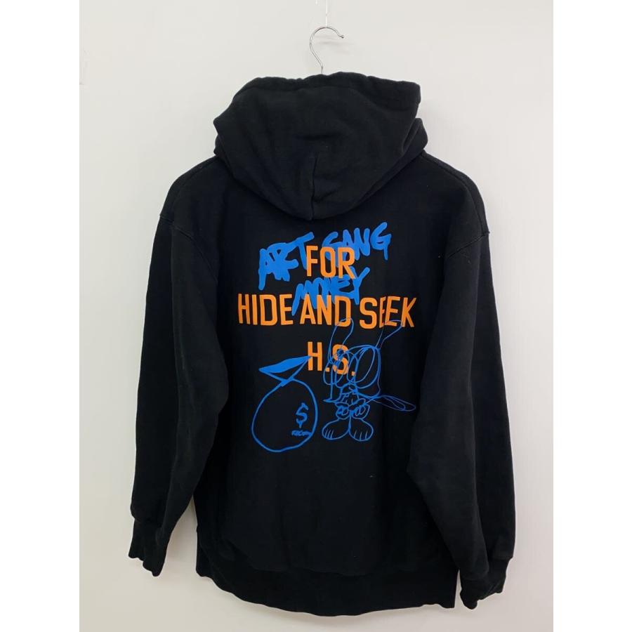 HIDE AND SEEK◇パーカー/L/コットン/ブラック : セカンドストリート