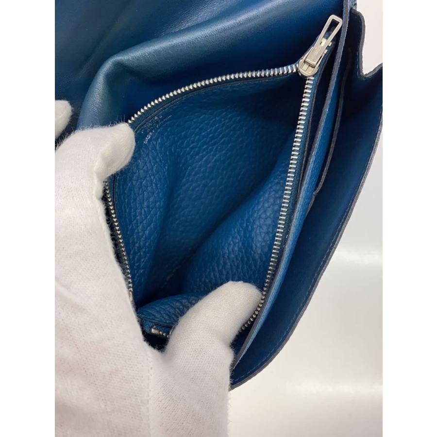 HERMES◇長財布/レザー/IDG/メンズ : セカンドストリートYahoo!店