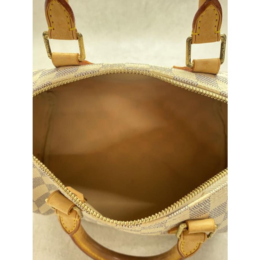 LOUIS VUITTON◇スピーディ30_ダミエ・アズール_WHT/PVC/WHT