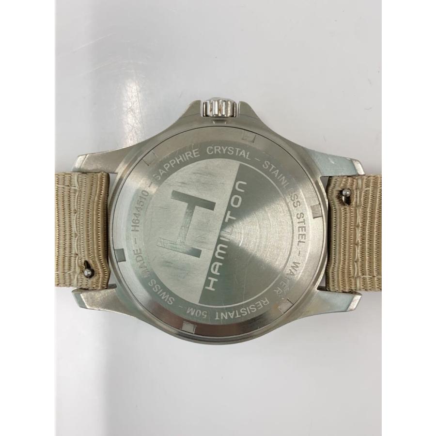 HAMILTON◇クォーツ腕時計/アナログ/BEG/BEG/h644510 : セカンド