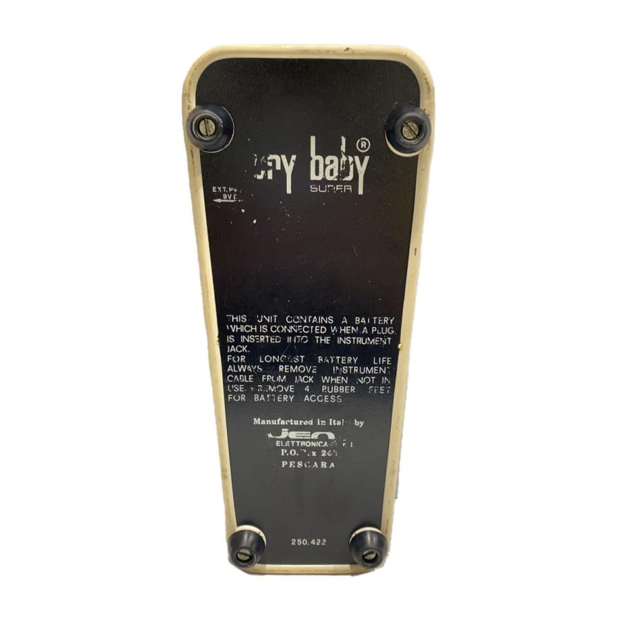 JEN◇cry baby SUPER 250.422/ワウペダル/本体のみ/白FASEL : セカンド