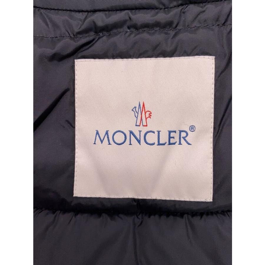 MONCLER◇JULIE GIUBOTTO/ダウンジャケット/1/ツイード/ネイビー