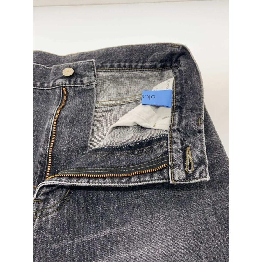 OK.SOON/オクスン/original wide denim/ワイドパンツ/1/デニム/GRY