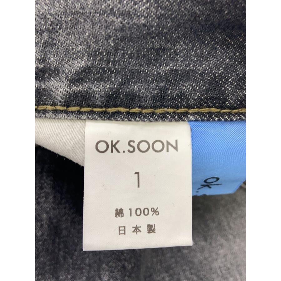 OK.SOON/オクスン/original wide denim/ワイドパンツ/1/デニム/GRY