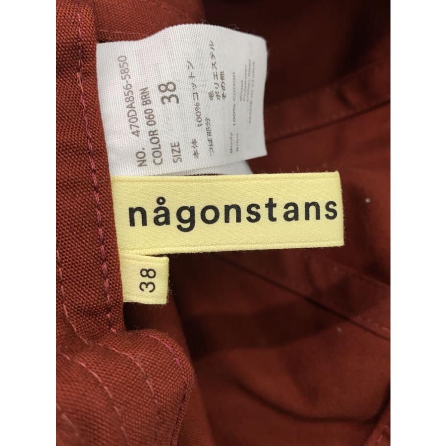 nagonstans◇ナゴンスタンス/キャップ/コットン/ボルドー/無地