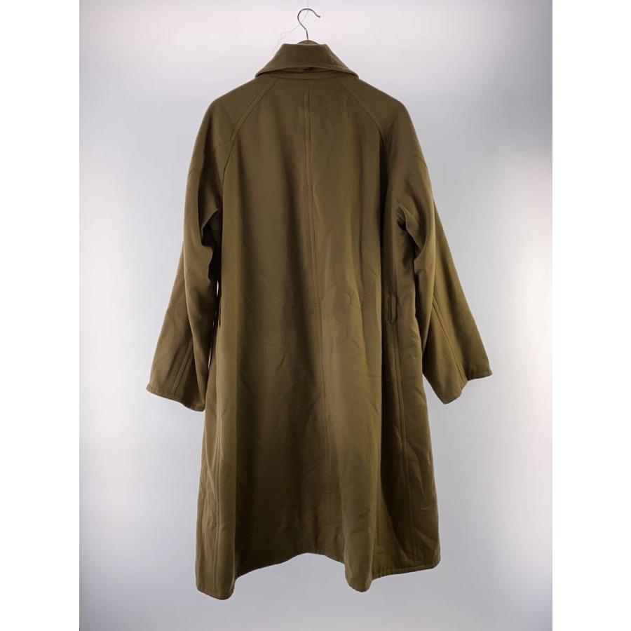 COMOLI◇ウール中綿タイロッケン/コート/2/ウール/BRW/無地/L03-04004