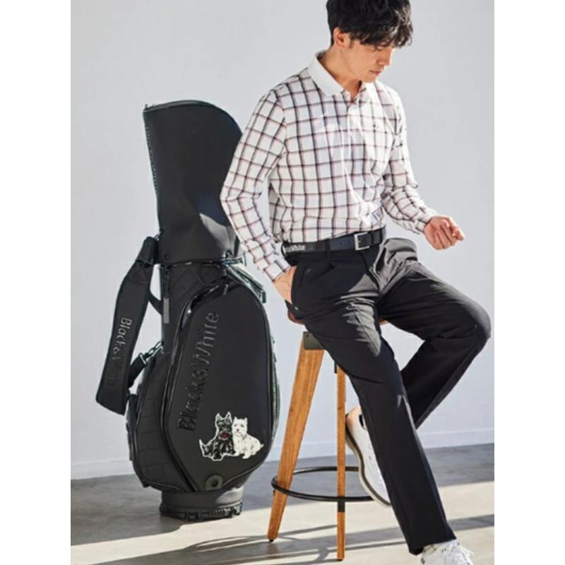40％OFF！セール ブラック＆ホワイト /Black&White キャディバッグ/9型