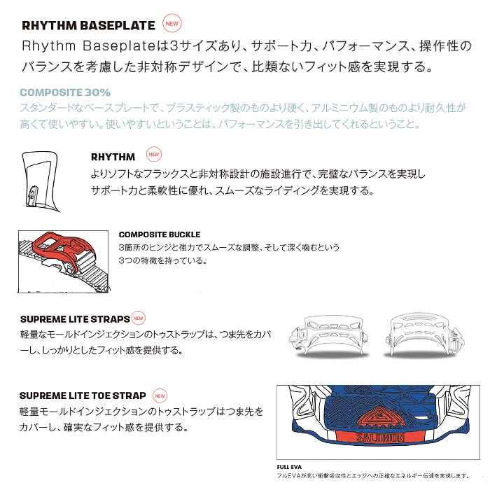 2026 SALOMON サロモン RHYTHM リズム BLACK 25-26 スノーボード