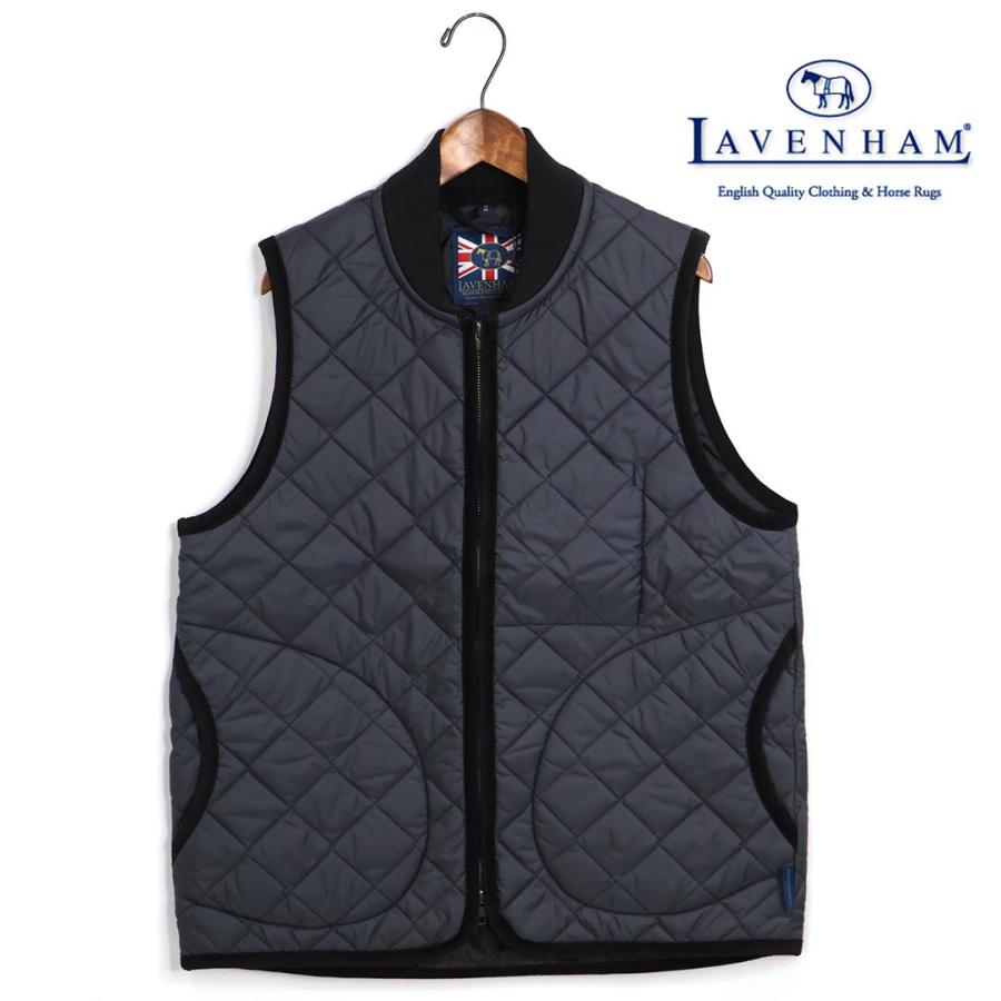 LAVENHAM（ラベンハム） ☆メンズ ZIP BOMBER GILET MENS