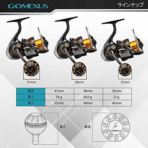 GOMEXUS ゴメクサス ジギング 38mm パワー リール ハンドル ノブ