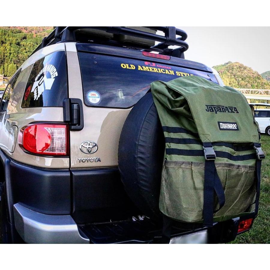 Trasharoo bag トラッシャルバッグ (ゴミ収納バッグ) JAPAN4x4 ロゴ