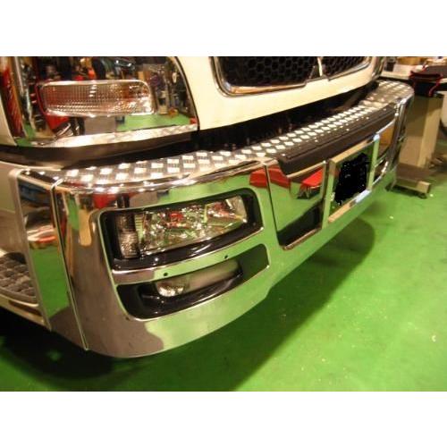 ふそう10t NEWスーパーグレート 純正バンパー 250mm前出し ステー