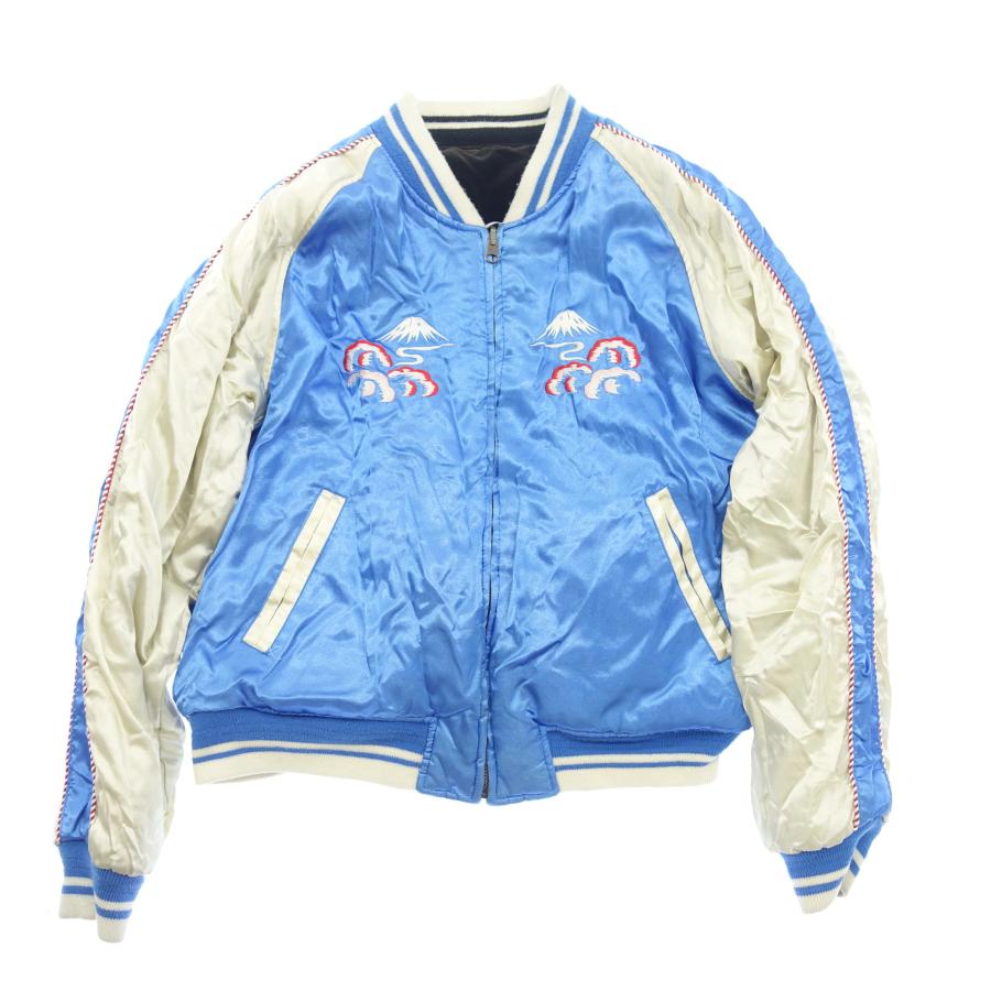 中古◇ネイリーズ スカジャン リバーシブル 和柄 舞妓 寅 龍 メンズ