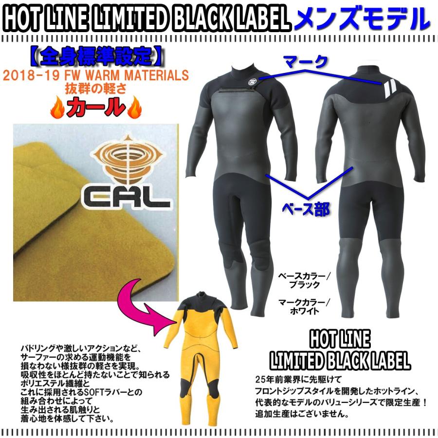 2018年/2019年 HOTLINE ホットライン ウェットスーツ セミドライ