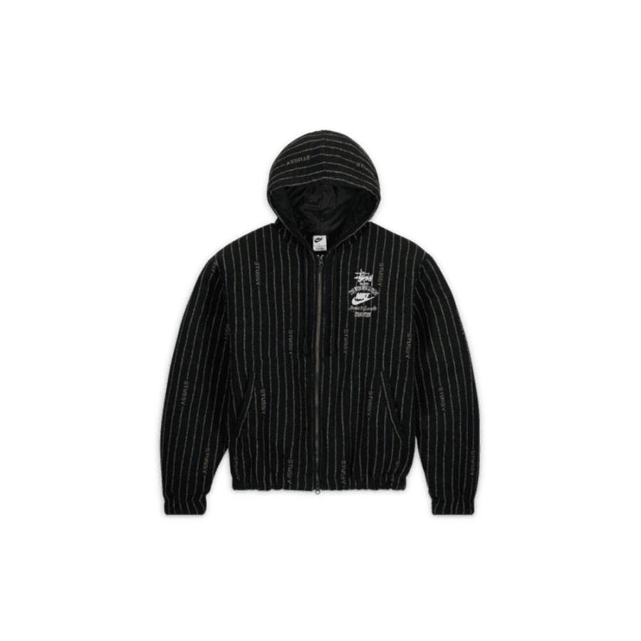 STUSSY（ステューシー） Stussy x Nike Striped Wool Jacket Black x