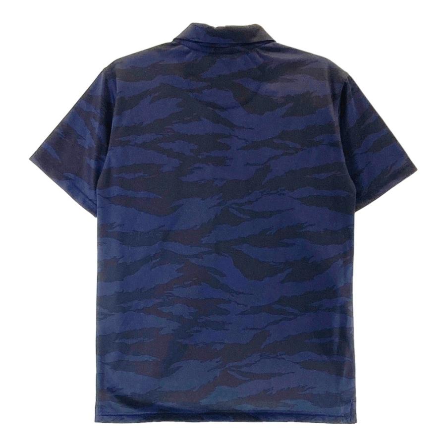 NEW ERA（ニューエラ） 半袖 ポロシャツ 迷彩柄 ネイビー系 small
