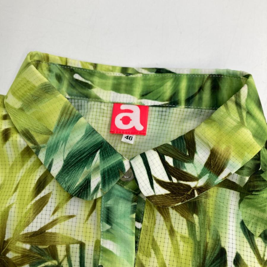 archivio（アルチビオ） ノースリーブワンピース ドットエアー リーフ