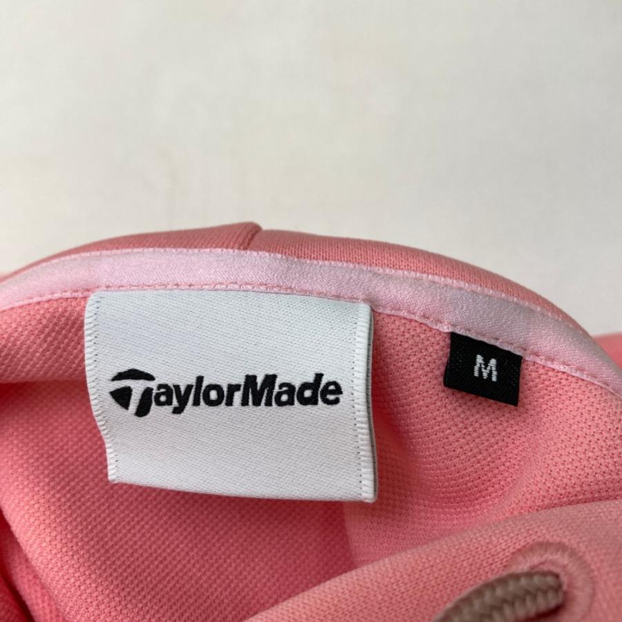 美品】TAYLOR MADE テーラーメイド スウェットパーカー ピンク系 M
