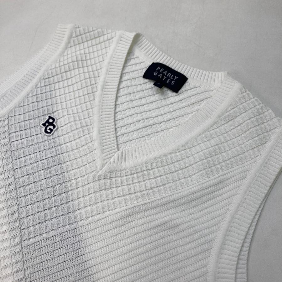 PEARLY GATES パーリーゲイツ 2024年モデル Vネック ニットベスト