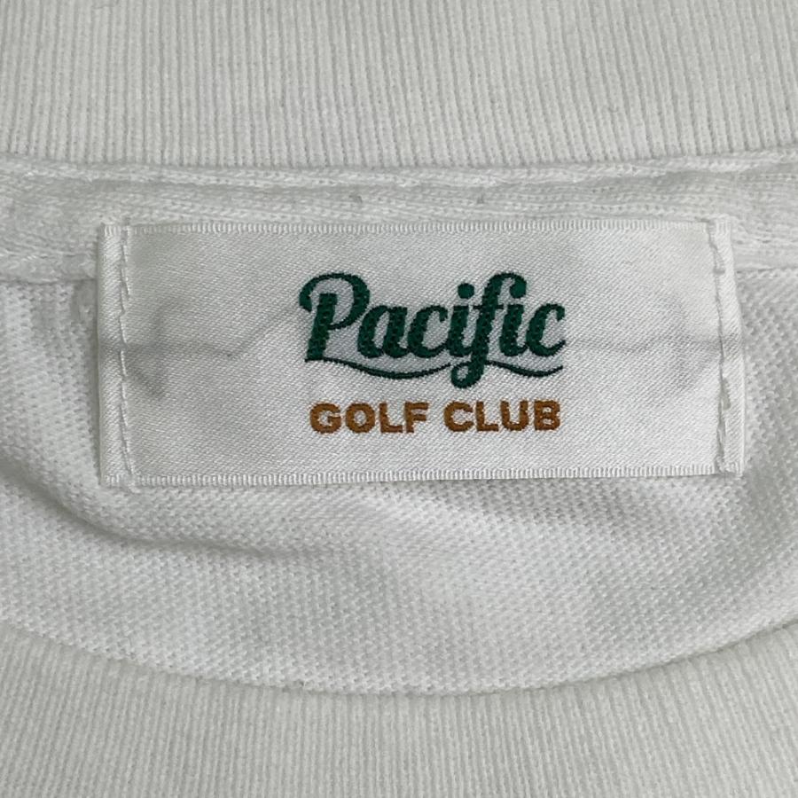 PACIFIC GOLF CLUB パシフィック ゴルフクラブ 半袖Tシャツ ホワイト系