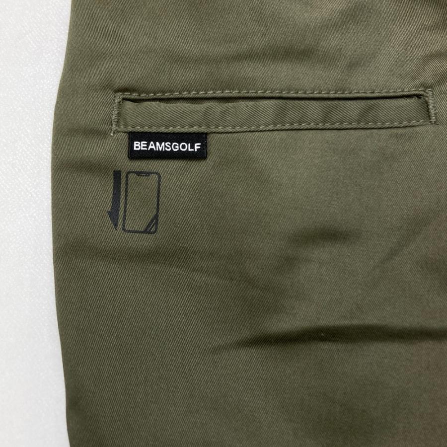 BEAMS GOLF ビームスゴルフ ×DICKIES ストレッチパンツ カーキ系 M